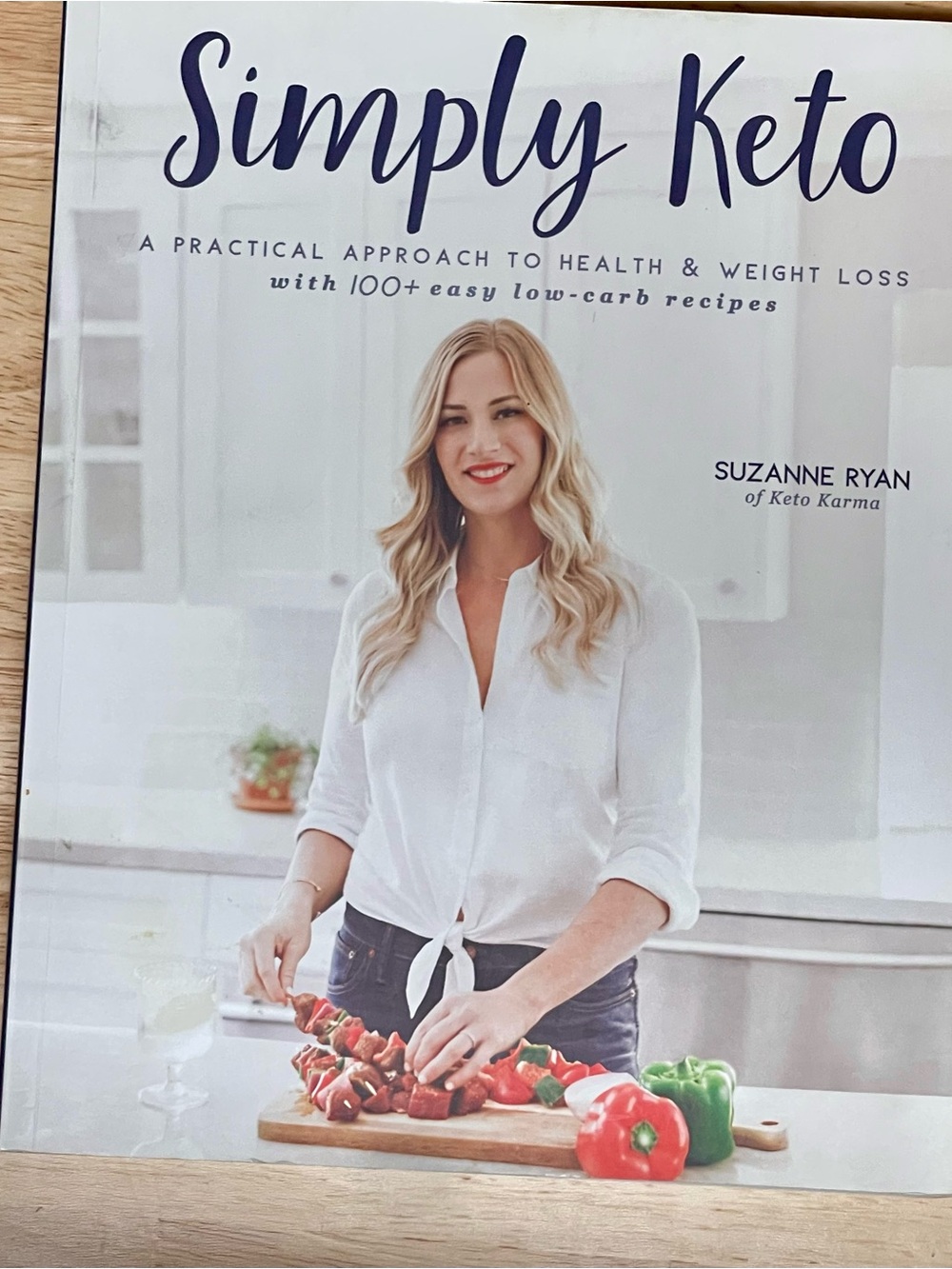Simply Keto Cookbook - White Cover